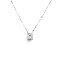 Collana Donna in Argento Cristallo CLBRDMNRETS